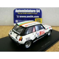 1982 Renault 5 Turbo CBS n°1 Jan Lammers Europa Cup S6156 Spark Model