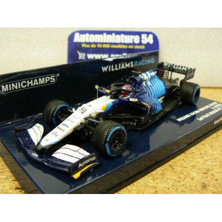 2021 Williams Mercedes FW43B n°63 George Russell 2nd Belgian GP 417211363 Minichamps