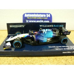 2021 Williams Mercedes FW43B n°63 George Russel 2nd Belgian GP 417211363 Minichamps