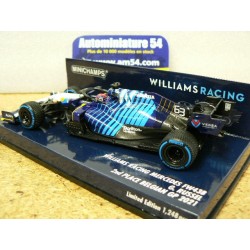 2021 Williams Mercedes FW43B n°63 George Russel 2nd Belgian GP 417211363 Minichamps