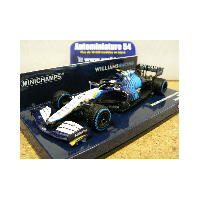 2021 Williams Mercedes FW43B n°6 N Latifi Belgian GP 417211306 Minichamps