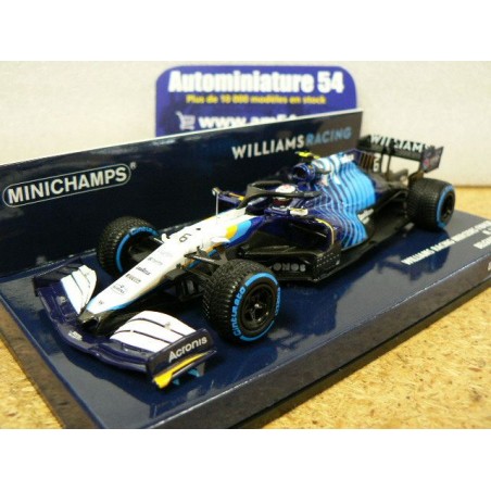 2021 Williams Mercedes FW43B n°6 N Latifi Belgian GP 417211306 Minichamps