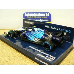 2021 Williams Mercedes FW43B n°6 N Latifi Belgian GP 417211306 Minichamps