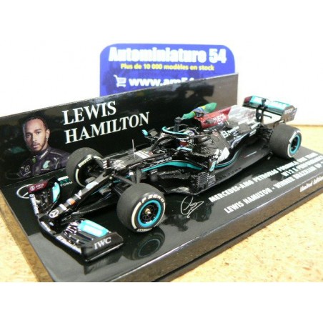 2021 Mercedes AMG Petronas W12 E n°44 Lewis Hamilton 1st Winner Brazilian GP 410212044 Minichamps