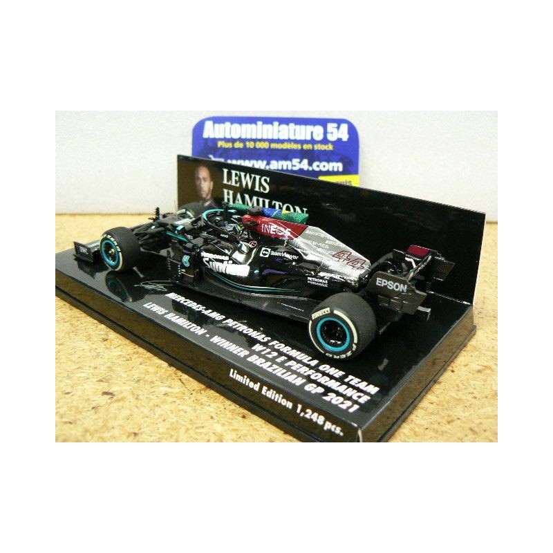 SPARK S7695 MERCEDES AMG GP F1 Petronas W12 E N°44 Hamilton Russie 1/43