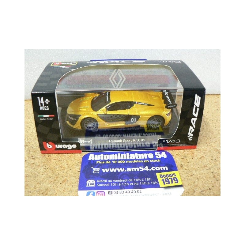 Renault Sport RS 01 - Échelle 1/18 - Solido - Occasion