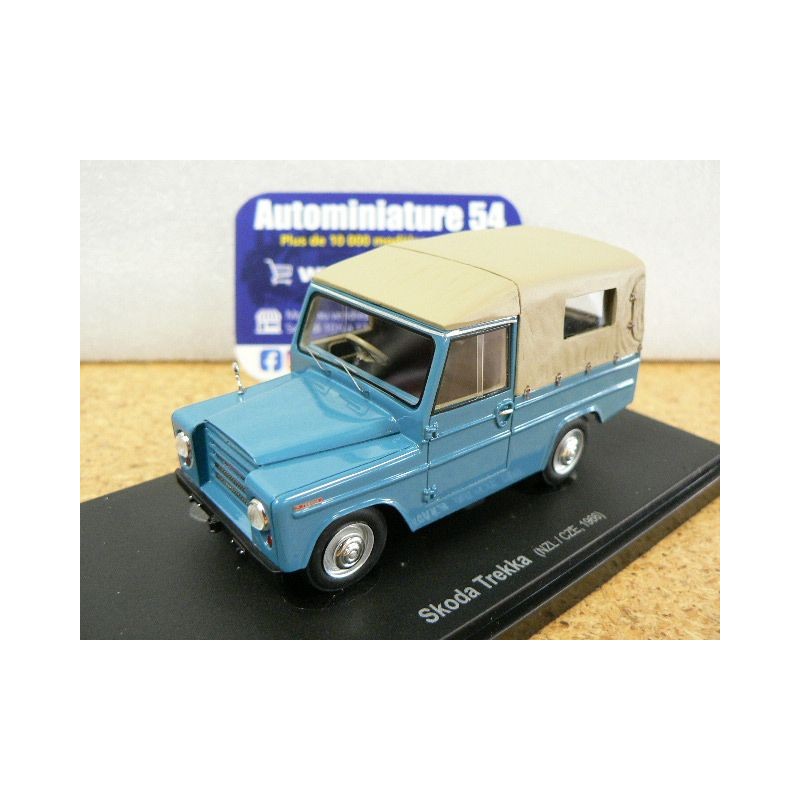 Skoda Trekka bâché bleu 60097 Avenue 43 AutoCult