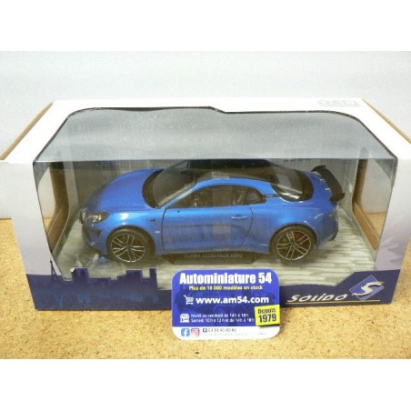 Alpine Renault A110 S Pack Aéro Bleu Alpine 2023 S1801622 Solido