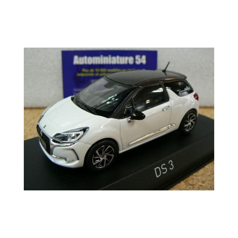 Citroen DS3 2016 Pearl White & Brown 155260 Norev