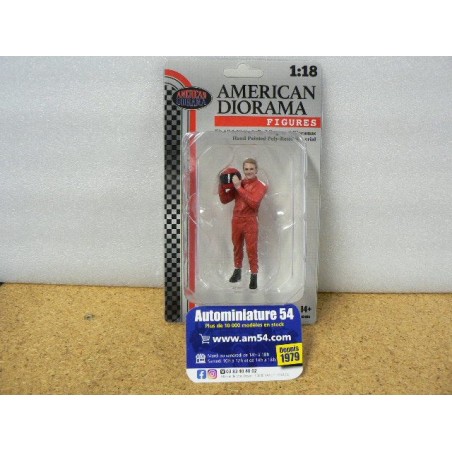 Racing Legend Pilot 70s ( Figurine ) AD76352 American Diorama