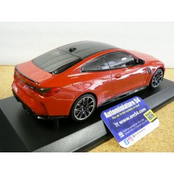 BMW M4 Red Metallic 2020 155020121 Minichamps