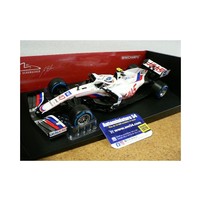 2021 Haas F1 VF-21 n°47 Mick Schumacher Belgian GP 110211347 Minichamps