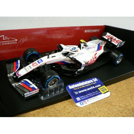 2021 Haas F1 VF-21 n°47 Mick Schumacher Belgian GP 110211347 Minichamps