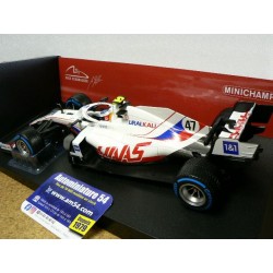 2021 Haas F1 VF-21 n°47 Mick Schumacher Belgian GP 110211347 Minichamps