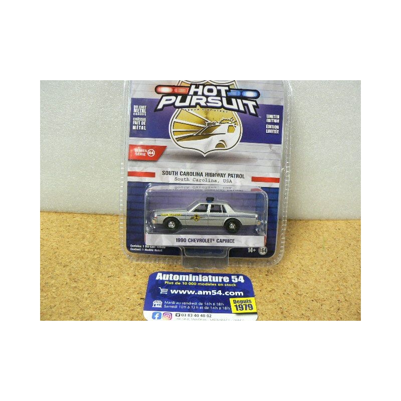 Chevrolet Caprice South Carolina Highway Patrol Police 1990 " Hot Pursuit " serie 44 43020-B Greenlight 1.64ième