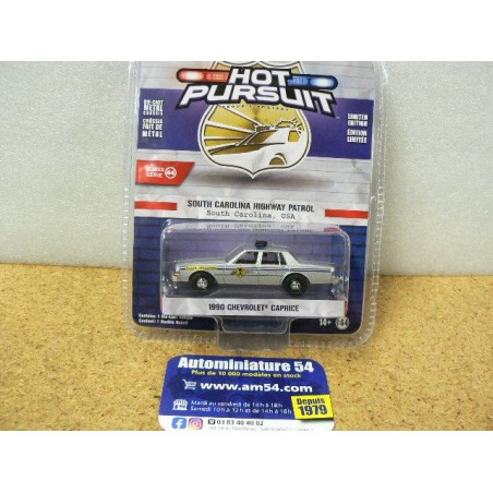 Chevrolet Caprice South Carolina Highway Patrol Police 1990 " Hot Pursuit " serie 44 43020-B Greenlight 1.64ième