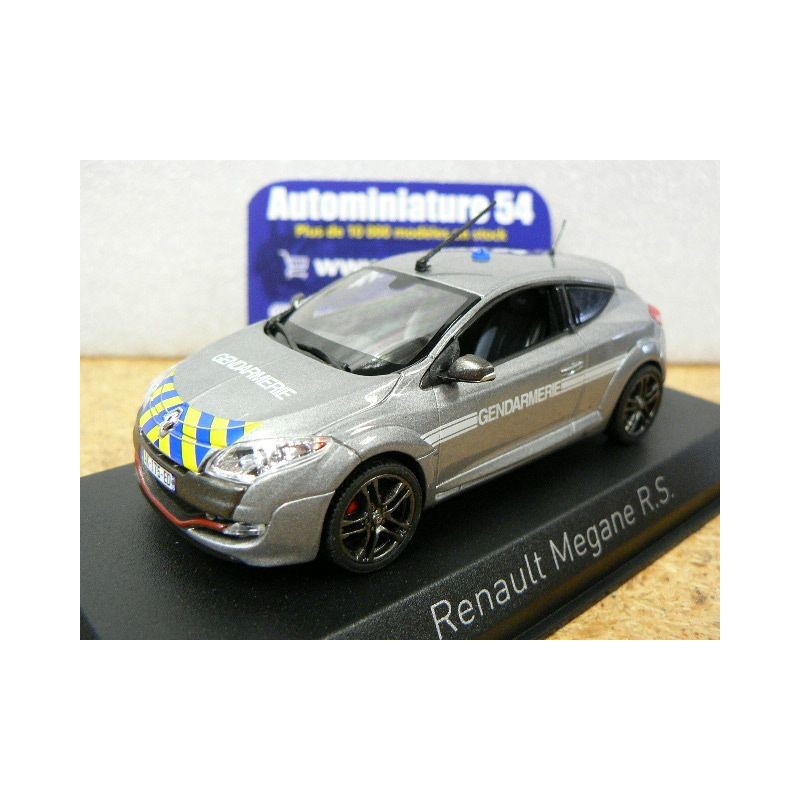 Renault Mégane RS Gendarmerie Silver 2011 517703 Norev