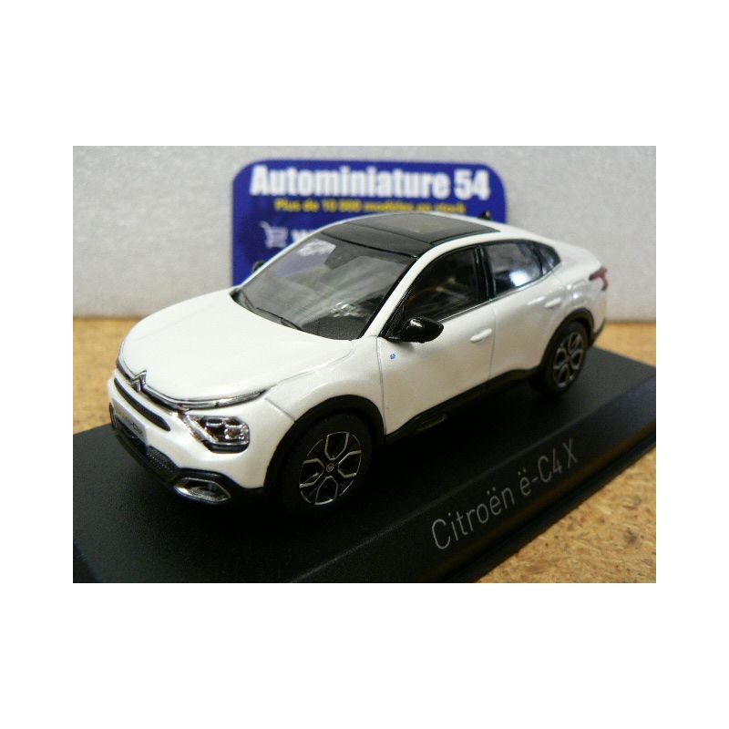 Citroen E C4-X Pearl White 2023 155480 Norev