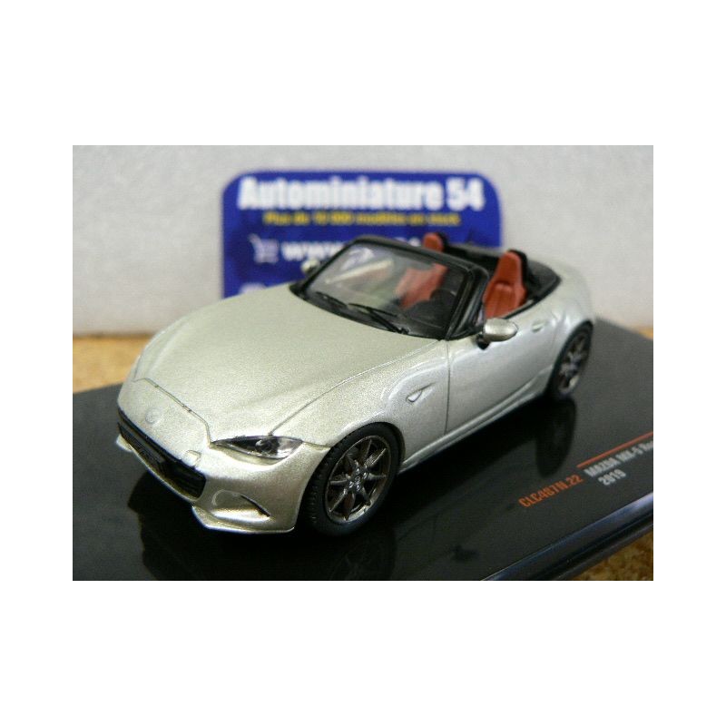 Mazda MX5 Roadster Silver 2019 CLC487 Ixo Models