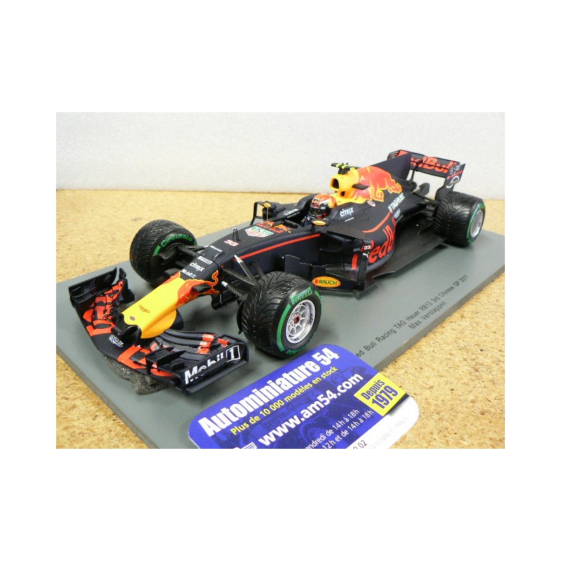 2017 Red Bull RB13 n°33 Max Verstappen Chinese GP 18S305 Spark Model