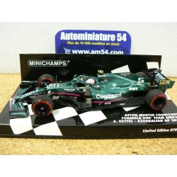 2021 Aston Martin AMR21 n°5 Sebastian Vettel Azerbaijan GP 417210705 Minichamps