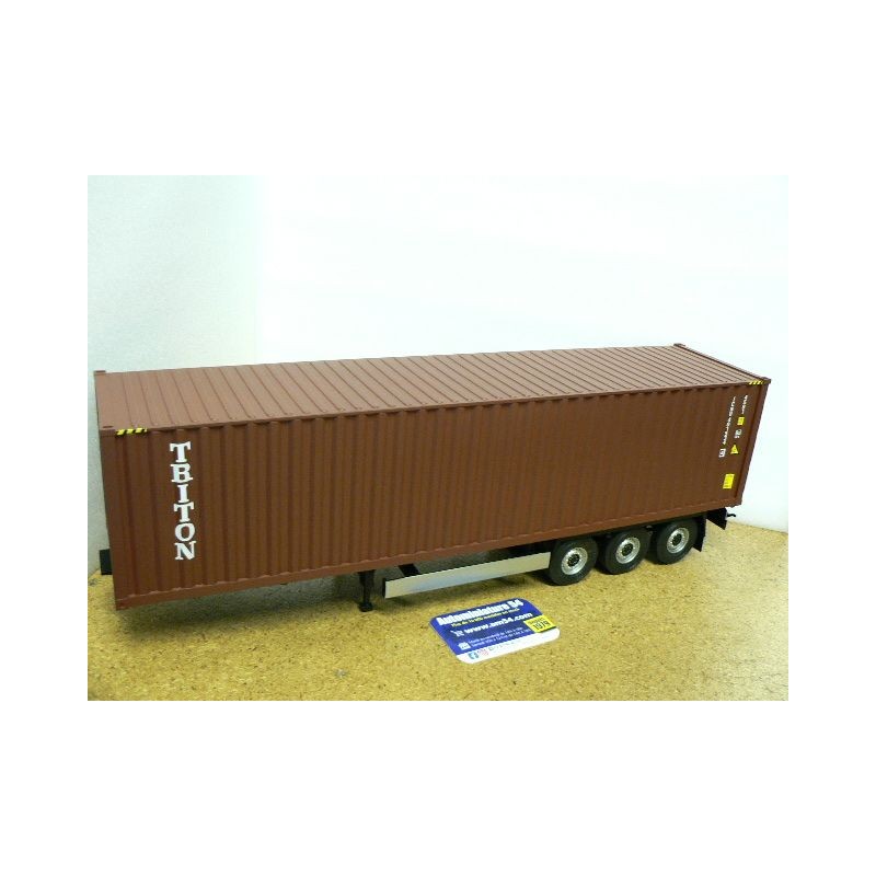 Remorque Porte Container Red 2021 S2400501 Solido