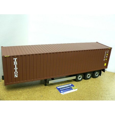 Remorque Porte Container Red 2021 S2400501 Solido
