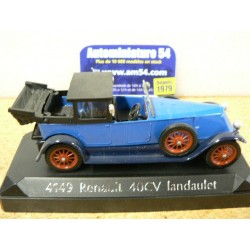 Renault 40CV Berline Landaulet Bleue 4149 Solido Age d'or