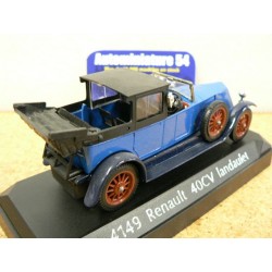 Renault 40CV Berline Landaulet Bleue 4149 Solido Age d'or