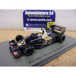 1977 Wolf WR1 n°20 Jody Scheckter Argentina GP S9997 Spark Model