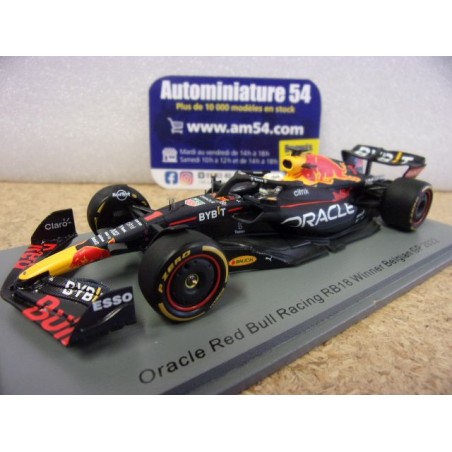 2022 Red Bull Honda RB18 n°1 Max Verstappen 1st Winner Belgian GP S8547 Spark Model