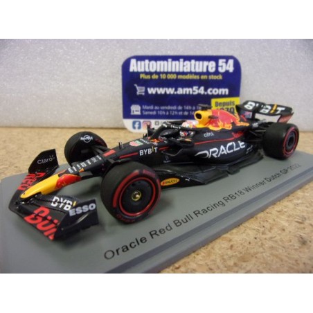 2022 Red Bull Honda RB18 n°1 Max Verstappen 1st Winner Dutch GP S8548 Spark Model