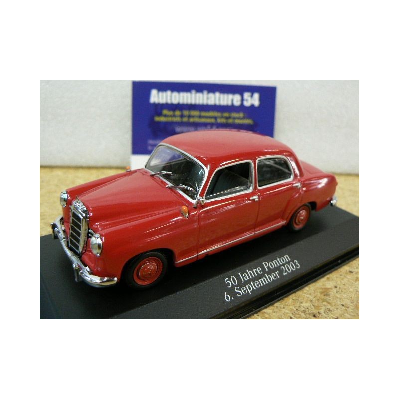Mercedes 180 "50 ans Ponton" 6 sept 2003 B66040358 Minichamps