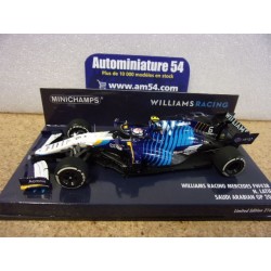 2021 Williams Mercedes FW43B n°6 N Latifi "Hommage Franck Williams" Saudi Arabian GP 417211206 Minichamps