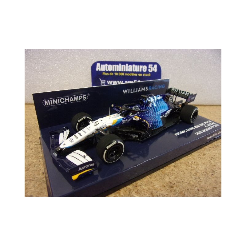 2021 Williams Mercedes FW43B n°63 George Russell "Hommage Franck Williams" Saudi Arabian GP 417212263 Minichamps