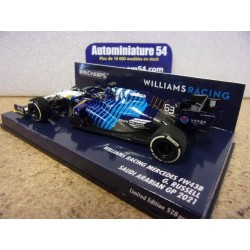 2021 Williams Mercedes FW43B n°63 George Russell "Hommage Franck Williams" Saudi Arabian GP 417212263 Minichamps