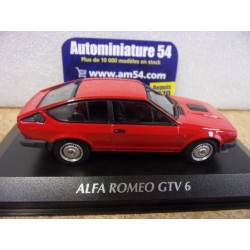 Alfa Roméo Spider GTV6 red 1983 940120140 MaXichamps