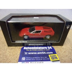 Maserati Merak red 1974 400123420 Minichamps