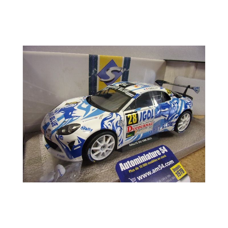 2021 Alpine Renault A110 RGT n°28 Delecour P - De Castelli Rallye du Var 1801624 Solido