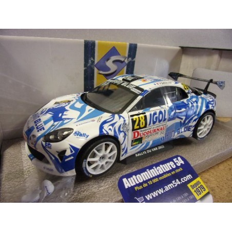 2021 Alpine Renault A110 RGT n°28 Delecour P - De Castelli Rallye du Var 1801624 Solido