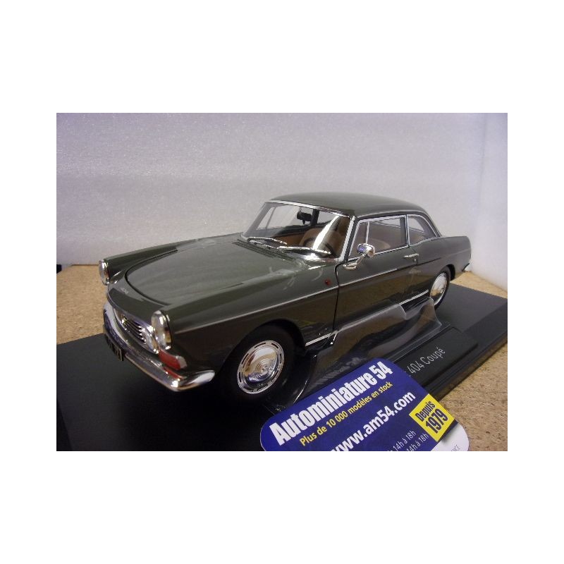 Peugeot 404 Coupe 1967 Graphite Grey 184834 Norev