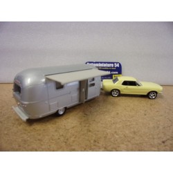 Ford Mustang Yellow + Airstream 270581 Norev  Jet Car