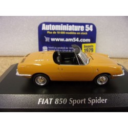 Fiat 850 Sport Spider yellow 1968 940121230 MaXichamps