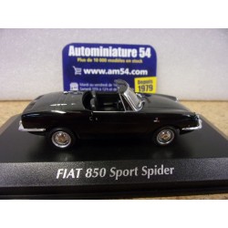 Fiat 850 Sport Spider Black 1968 940121231 MaXichamps