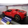 Ferrari 296 GTB Hybrid 380HP V6 Red 2021 BU16018R Bburago Race&Play