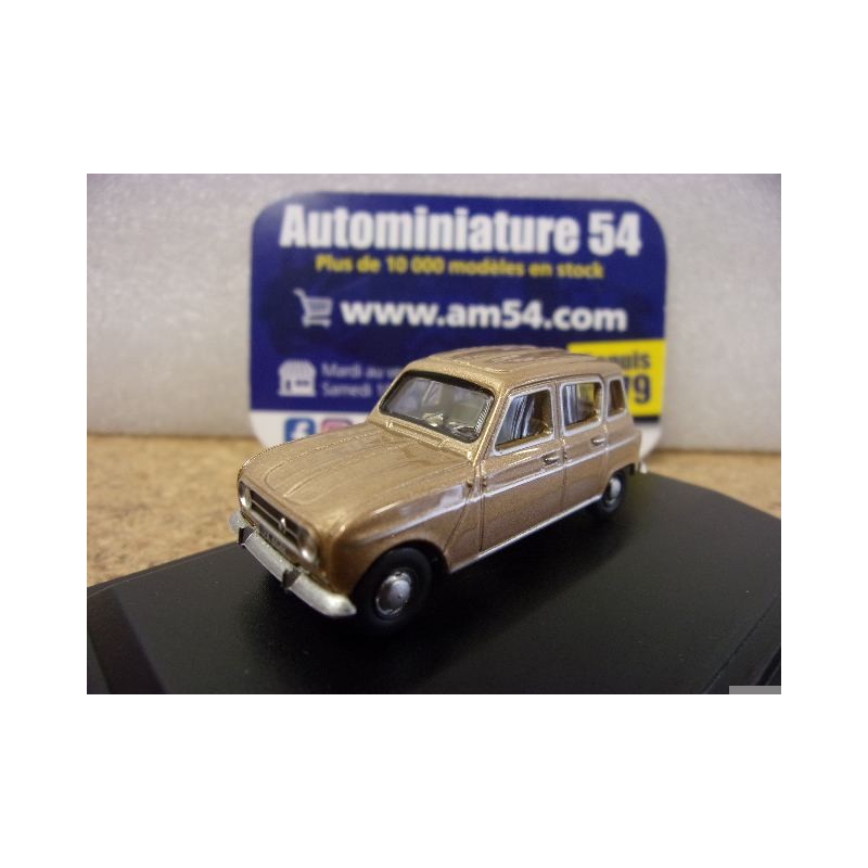 Miniature Oxford RENAULT 4L BLEU chez 1001hobbies (Réf.76RN003)