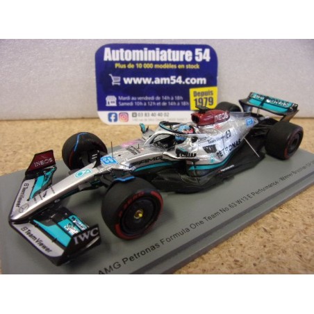 2022 Mercedes AMG Petronas  F1 W13 n°63 G Russell 1st winner Brazilian GP S8557 Spark Model