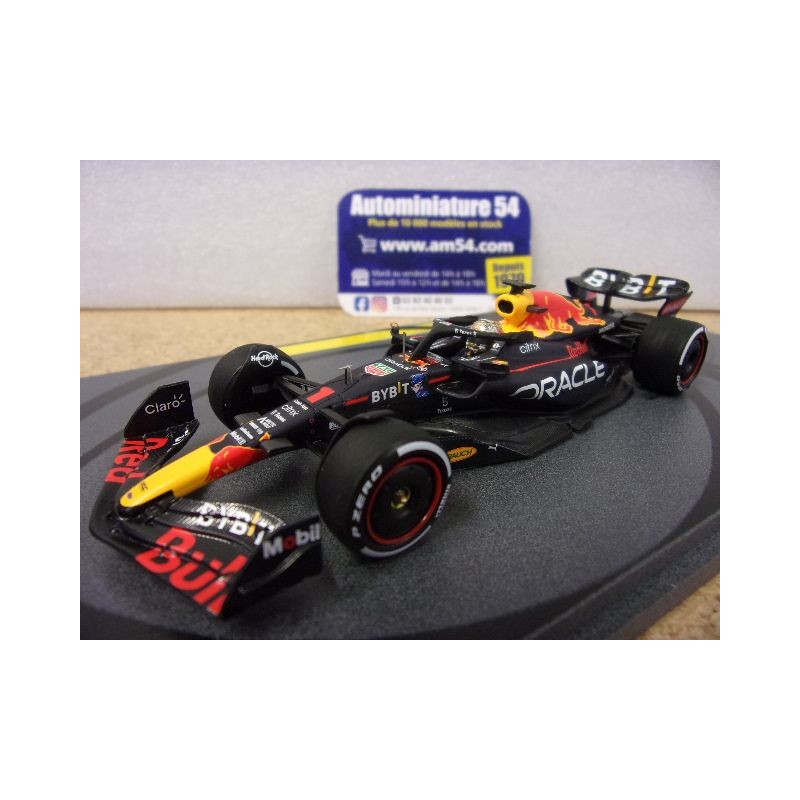 2022 Red Bull Honda RB18 n°1 Max Verstappen 1st Winner Abu Dhabi GP World Champion S8553 Spark Model