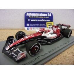 2022 Alfa Roméo Orlen C42 n°24 Guanyu Zhou 10th Italian GP S8549 Spark Model