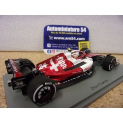 2022 Alfa Roméo Orlen C42 n°24 Guanyu Zhou 10th Italian GP S8549 Spark Model